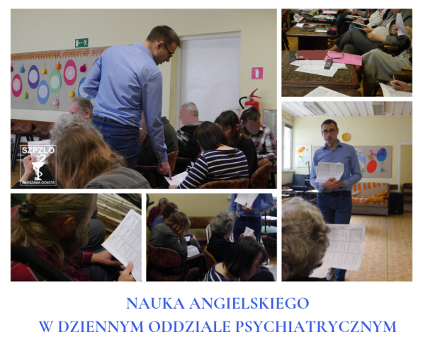 English lessons for patients of the Daily Psychiatric Department
