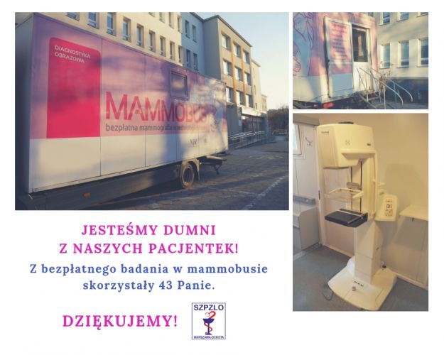 Bezpłatna mammografia w SZPZLO Warszawa - Ochota