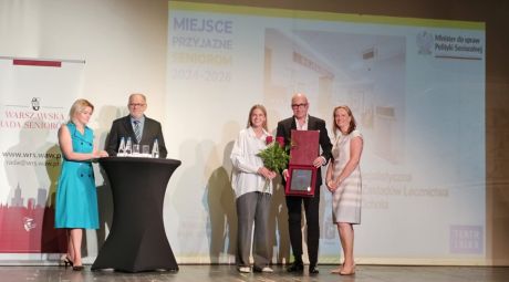 Tytuł „Miejsce Przyjazne Seniorom” dla SZPZLO Warszawa-Ochota!