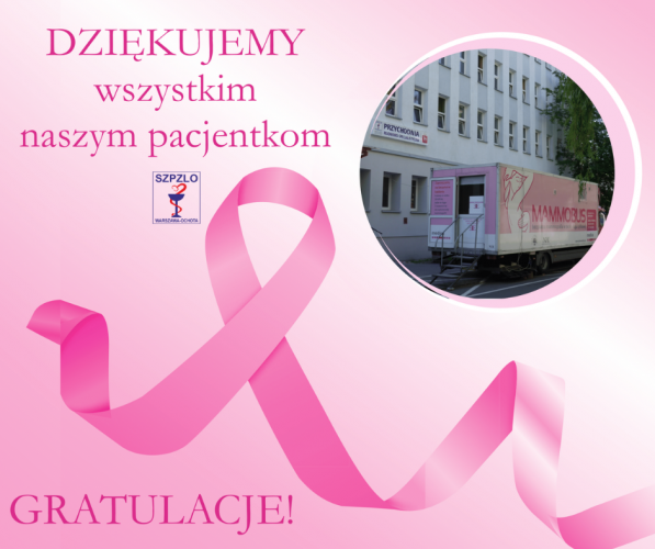 Bezpłatne badania profilaktyczne - mammografia